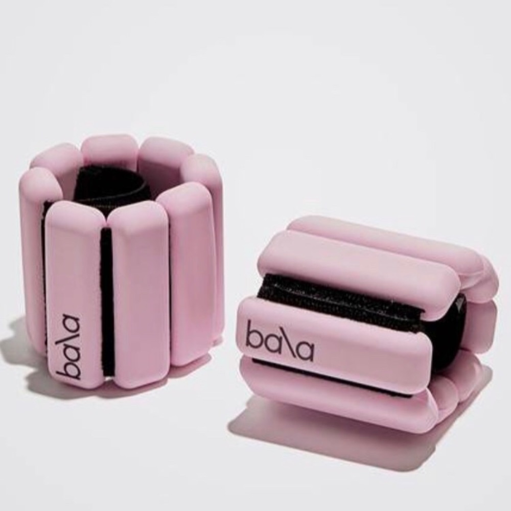 Bala Bangles Hand/Ankle weights 1 lb BLUSH
